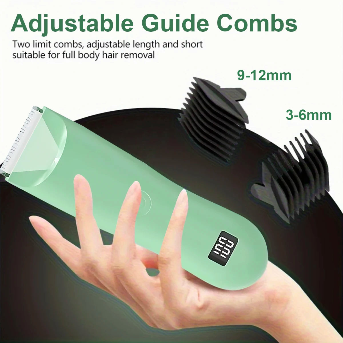 Body Hair Trimmer Razors For Man, Women Man Abdominal Groin and Body Mane Suds Trimmer, Electric Ball Shaver,Barber,Grooming Kit