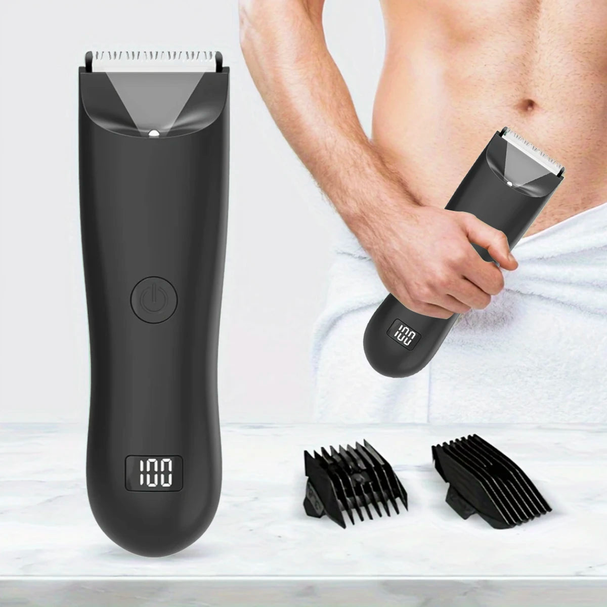 Body Hair Trimmer Razors For Man, Women Man Abdominal Groin and Body Mane Suds Trimmer, Electric Ball Shaver,Barber,Grooming Kit