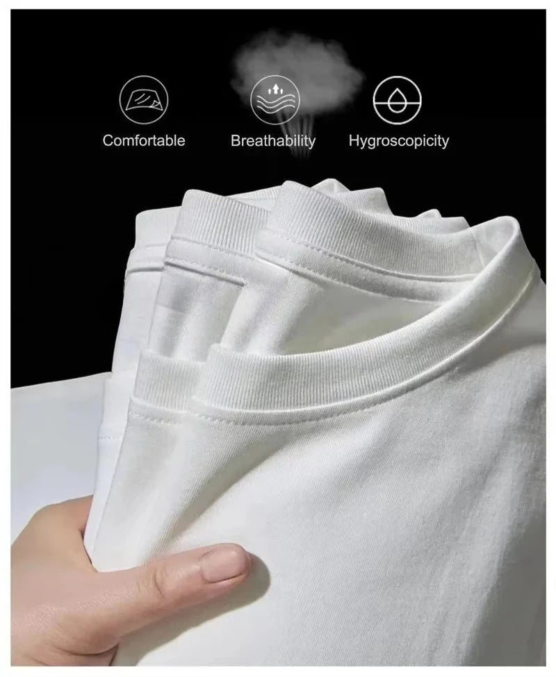 A Trendy Short-sleeved T-shirt for Men's 2026 Summer Collection, Featuring A Loose and Casual Fit for Camping and Outdoor Use