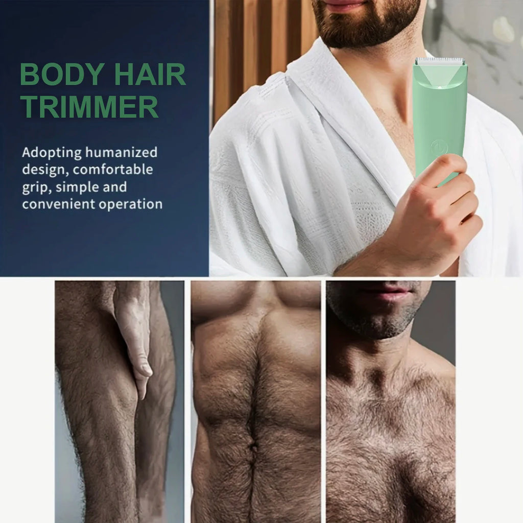Body Hair Trimmer Razors For Man, Women Man Abdominal Groin and Body Mane Suds Trimmer, Electric Ball Shaver,Barber,Grooming Kit
